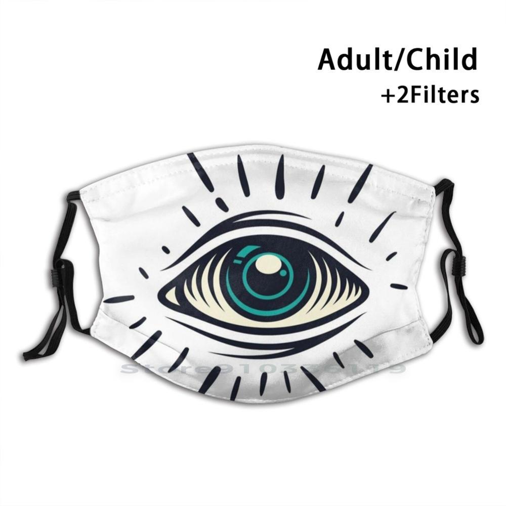 Изображение товара: Маска для глаз многоразовая с фильтрами, детский прибор для защиты глаз и глаз, для защиты глаз от чёрных, синих век