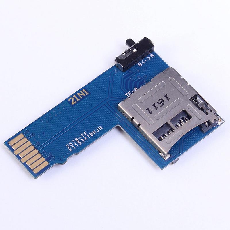 Изображение товара: 2 In 1 Dual System Tf Micro- Sd Card Adapter Memory Board For Raspberry Pi Zero W