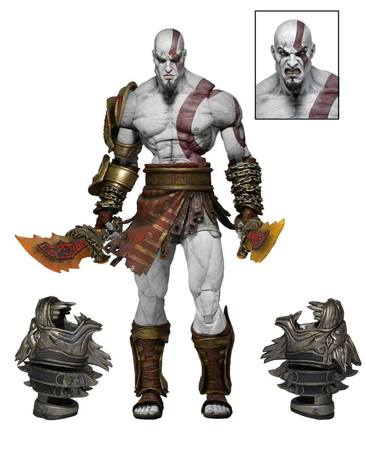 Изображение товара: Фигурка из ПВХ NECA God of War, призрак Спарты Кратос, Коллекционная модель, игрушка в подарочной коробке