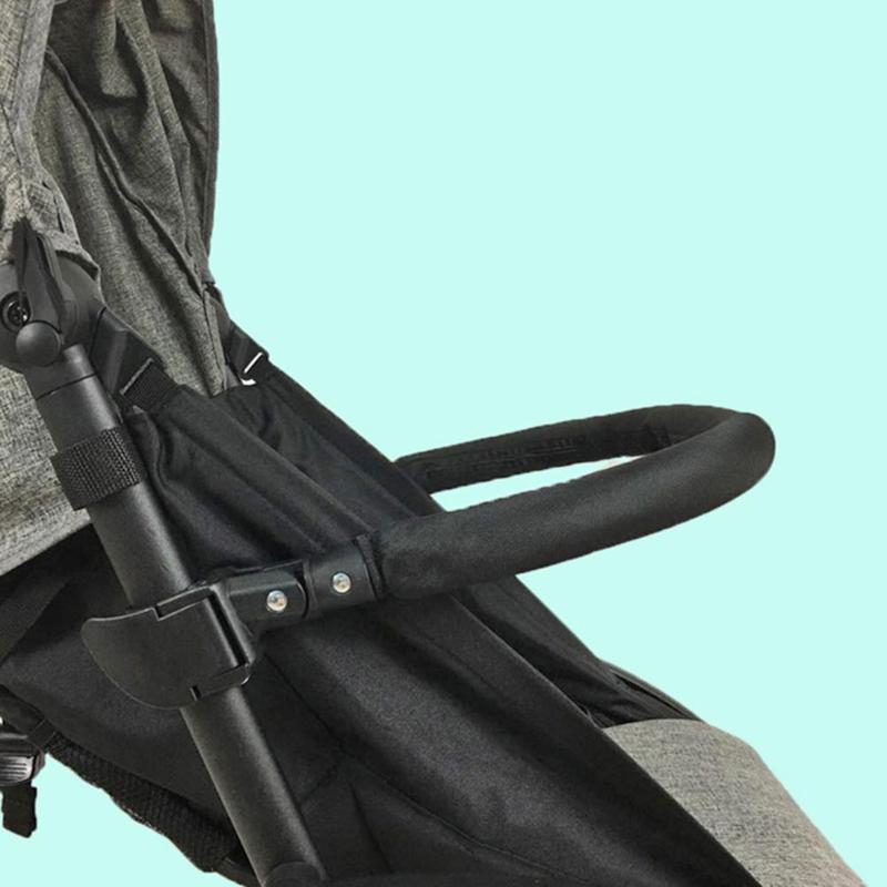 Изображение товара: Детская коляска из ручка для коляски искусственной кожи, подлокотник, бампер, рули универсальные, аксессуары для коляски