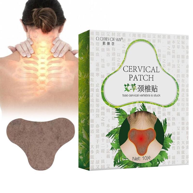 Изображение товара: 10pc Health Care Cervical Patch Pain Plaster Relaxing Natural Wormwood Rheumatic Arthritis Plaster For Neck And Shoulder Massage