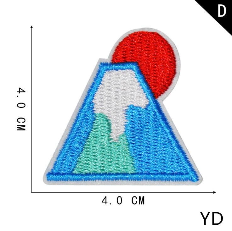 Изображение товара: Новое поступление 10 шт. холмов вышитые патчи железные на пришить Джинсы Пальто футболка сумка обувь головные уборы Декор ремонт мотив эмблема аксессуар