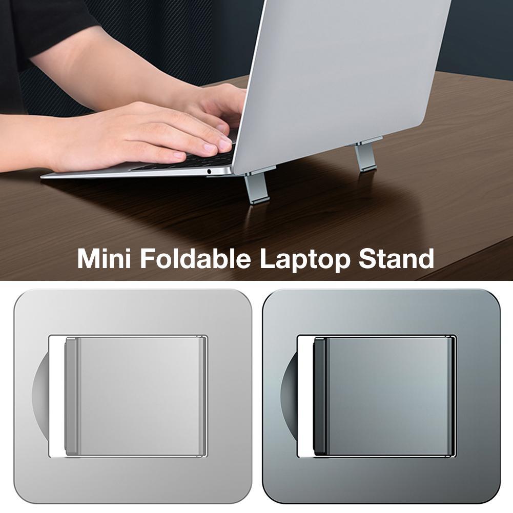 Изображение товара: Mini Laptop Stand Foldable Sturdy Notebook Storage Bracket 2020 New