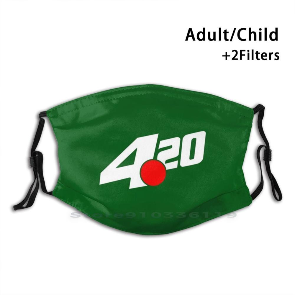 Изображение товара: 420 Sprite для взрослых детей моющаяся забавная маска для лица с фильтром ямайские звуки Kingston Ghetto корни регги СКА музыка Rocksteady