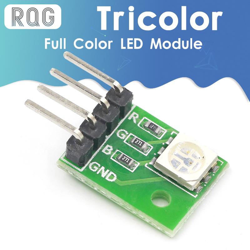 Изображение товара: 3 цвета RGB SMD светодиодный модуль 5050 полноцветный Pwm трехцветный светодиод для Arduino MCU