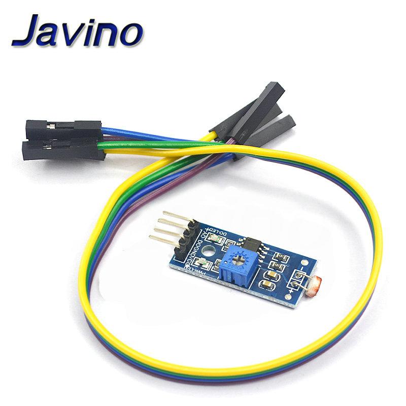 Изображение товара: Светочувствительный датчик сопротивления яркости модуль интенсивности света обнаруживает новый для Arduino 3/4pin DuPont line