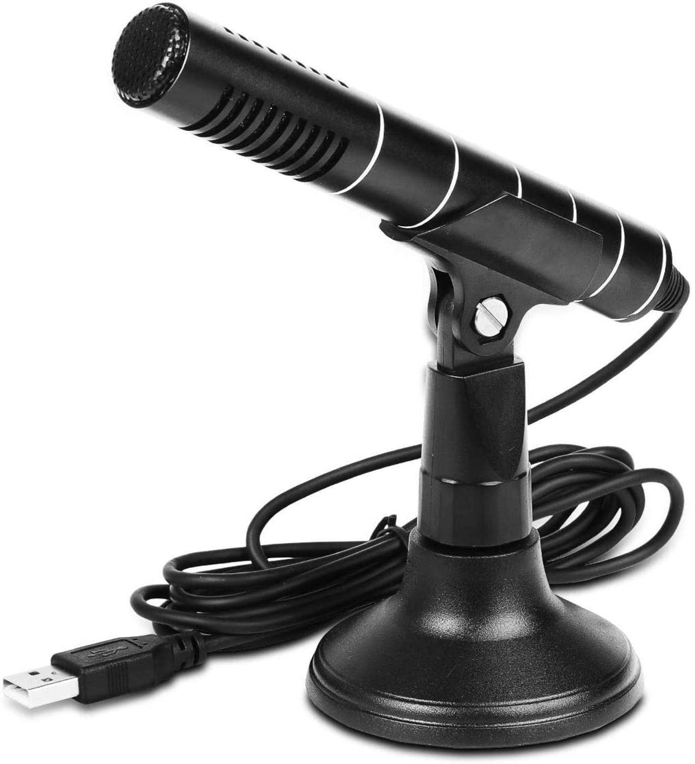 Изображение товара: Компьютерный конденсаторный микрофон Depusheng T4 USB, высококачественный студийный записывающий микрофон для речи с держателем для Windows игр, пения