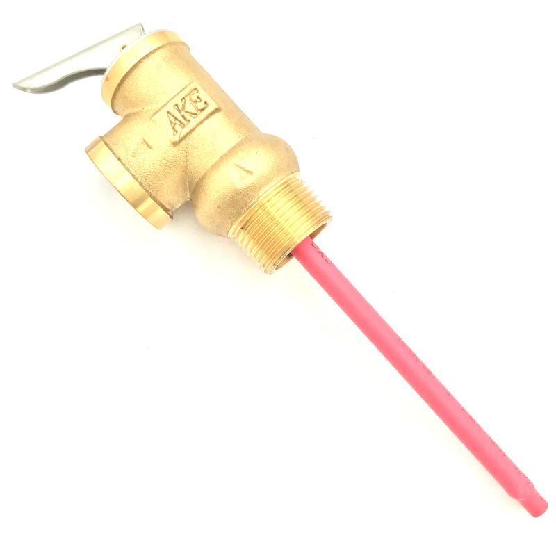 Изображение товара: WYA-20 99C 101 PSI 210F WYA-20 0.7Mpa к клапану BSP 3/4 дюймовый клапан сброса температуры и давления как TP предохранительный клапан