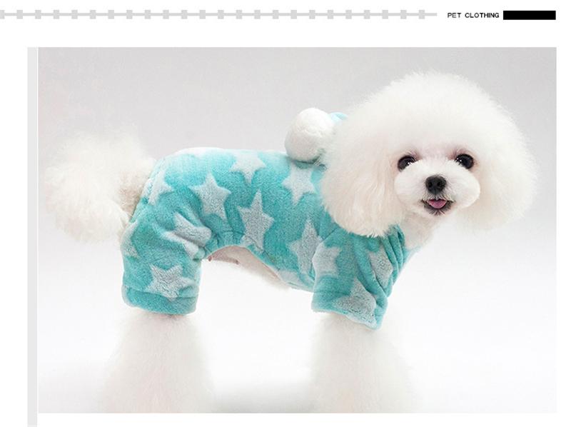 Изображение товара: Новый зимняя одежда для домашних животных собак флисовый комбинезон для собаки теплая одежда для собак, одежда для щенков, Комбинезоны для домашних питомцев чихуахуа