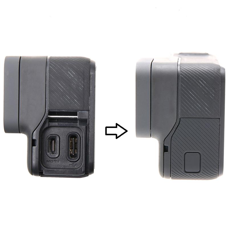 Изображение товара: Запасная Боковая дверь USB-C Mini HDMI порт боковая крышка запасная часть для GoPro HERO5 HERO6 Hero 5 6 для Go Pro аксессуар