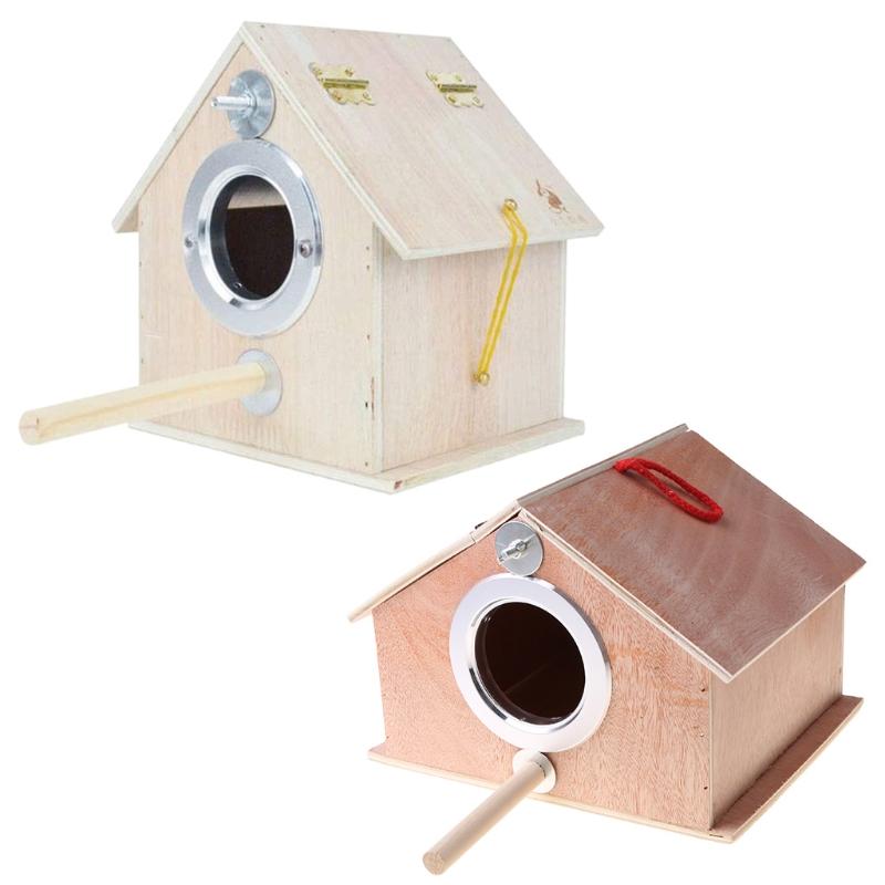 Изображение товара: Птичье гнездо голубь дом деревянный попугай разведение коробка наружное садовое укрытие среда обитания