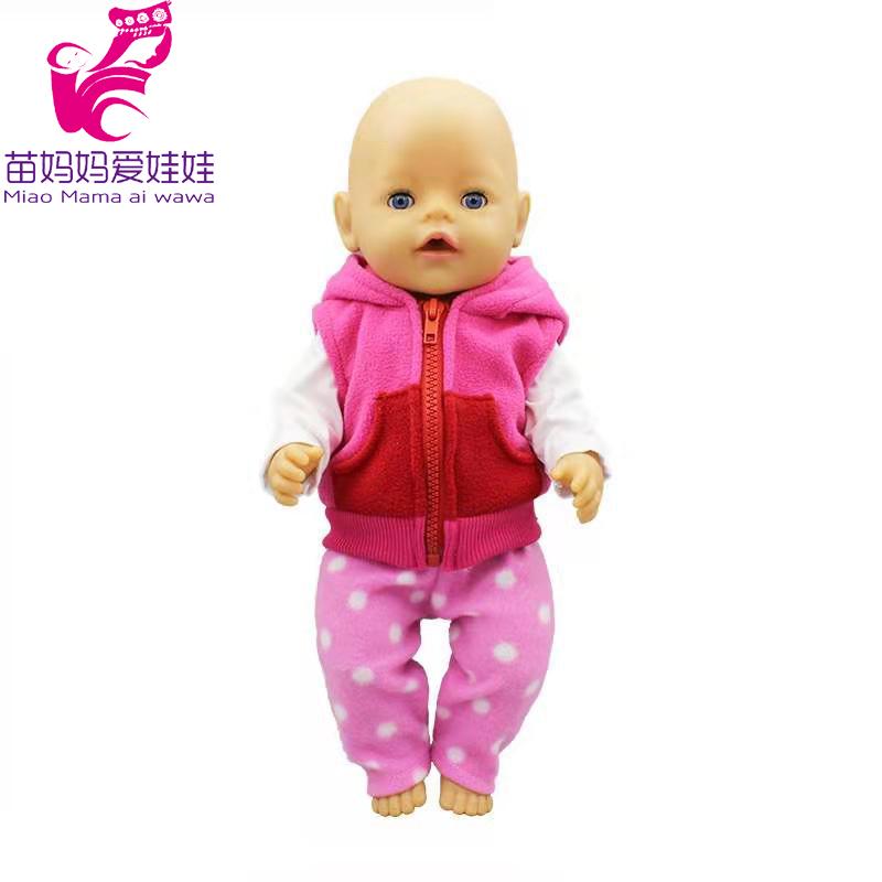 Изображение товара: Одежда для куклы 43 см, одежда для куклы-единорога, платье, повязка на голову для куклы 18 дюймов, комплект одежды для куклы