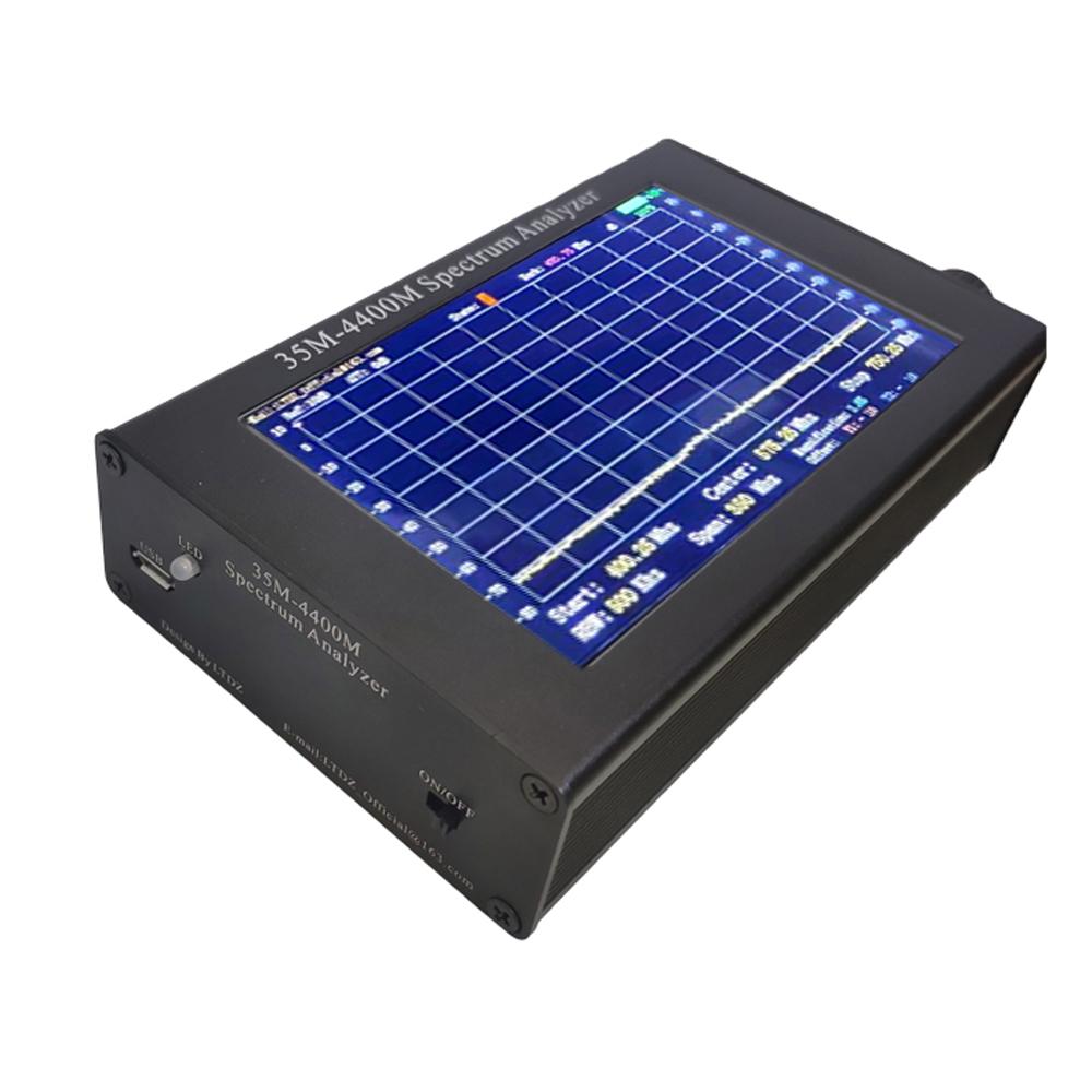 Изображение товара: Анализатор спектра 35-4400 м, профессиональный анализатор спектра с ЖК-экраном 4,3 дюйма в одном чипе Stm32f407