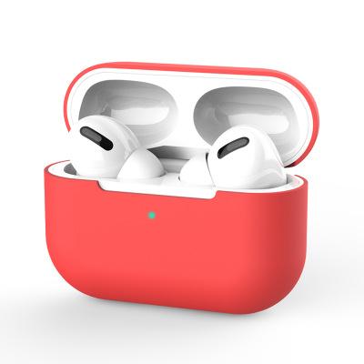 Изображение товара: Чехол для беспроводных наушников Airpods Pro, силиконовый чехол для наушников Apple Airpods Pro, чехол для наушников Air Pods Pro 3, чехол Fundas