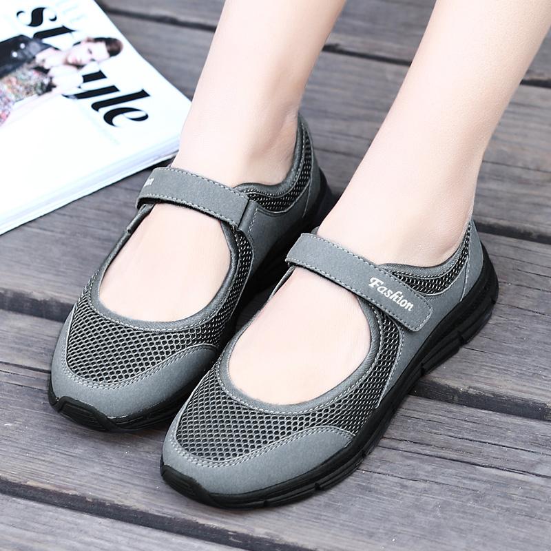 Изображение товара: NAUSK de las mujeres de la moda Zapatillas de deporte casuales zapatos de mujer zapatos de malla de 2019 zapatos de verano