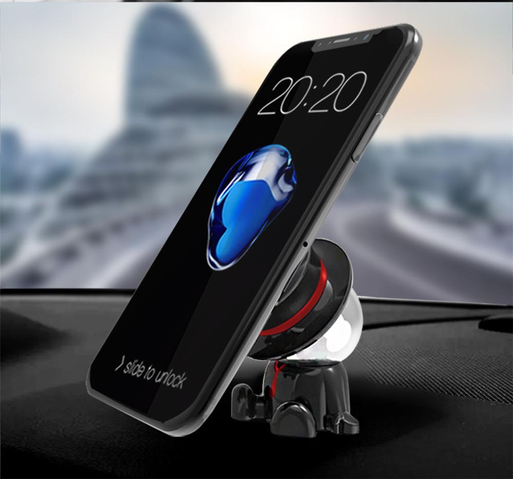 Изображение товара: Kebidumei Магнитная автомобильная подставка для телефона крепление на магните Автомобильный держатель для мобильного телефона для любого сотового телефона