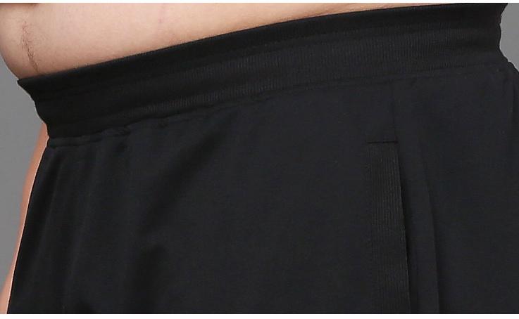 Изображение товара: Брюки мужские большого размера, свободные эластичные штаны-размера плюс, 160 кг, 11XL, 12XL, большие размеры 6XL, 7XL, 8XL, 9XL, 10XL, весенние повседневные, черные, 52, 54, 56, 58