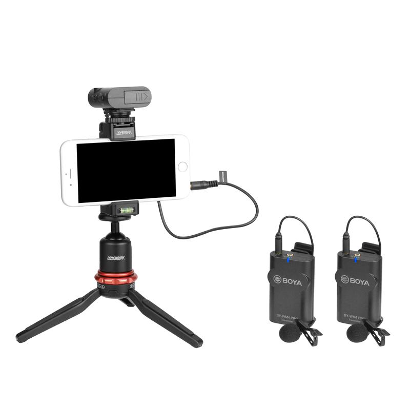 Изображение товара: BOYA BY-WM4 Pro беспроводной микрофон петличный микрофон конденсаторный для Sony Nikon Canon DSLR камеры телефона студии