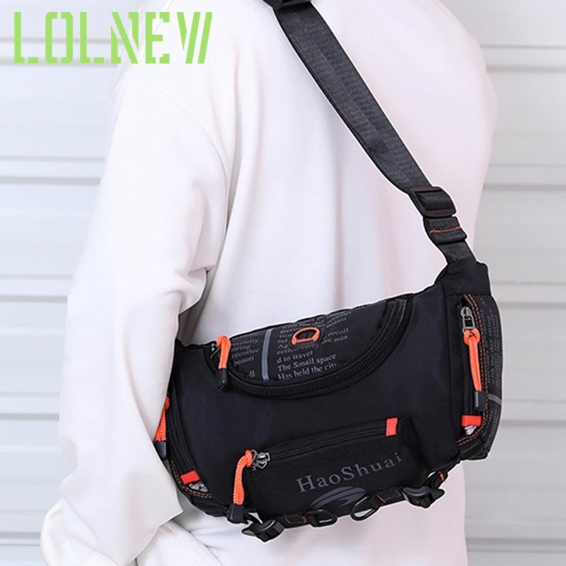 Изображение товара: Men Casual Chest Bag Waist Pack Waterproof Male Pack Large Capacity Multifunctional Outdoor Sports Phone Pouch Waist Bags