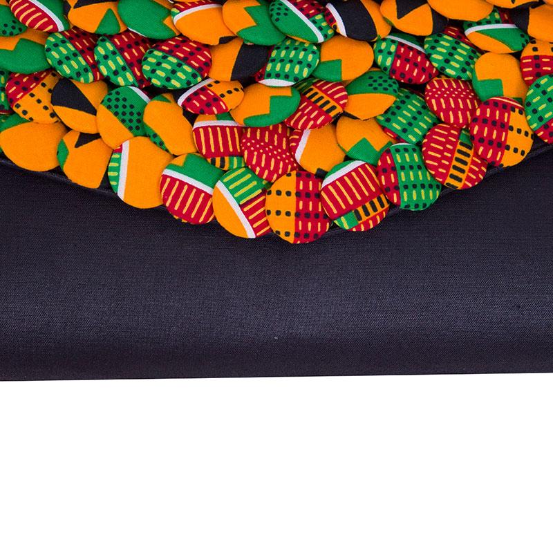 Изображение товара: Женские дизайнерские Роскошные сумочки 2021 года для вечерние НКИ или свадьбы базин богатый Африканский вощеный принт ткани женская модная ручная сумка wyb618