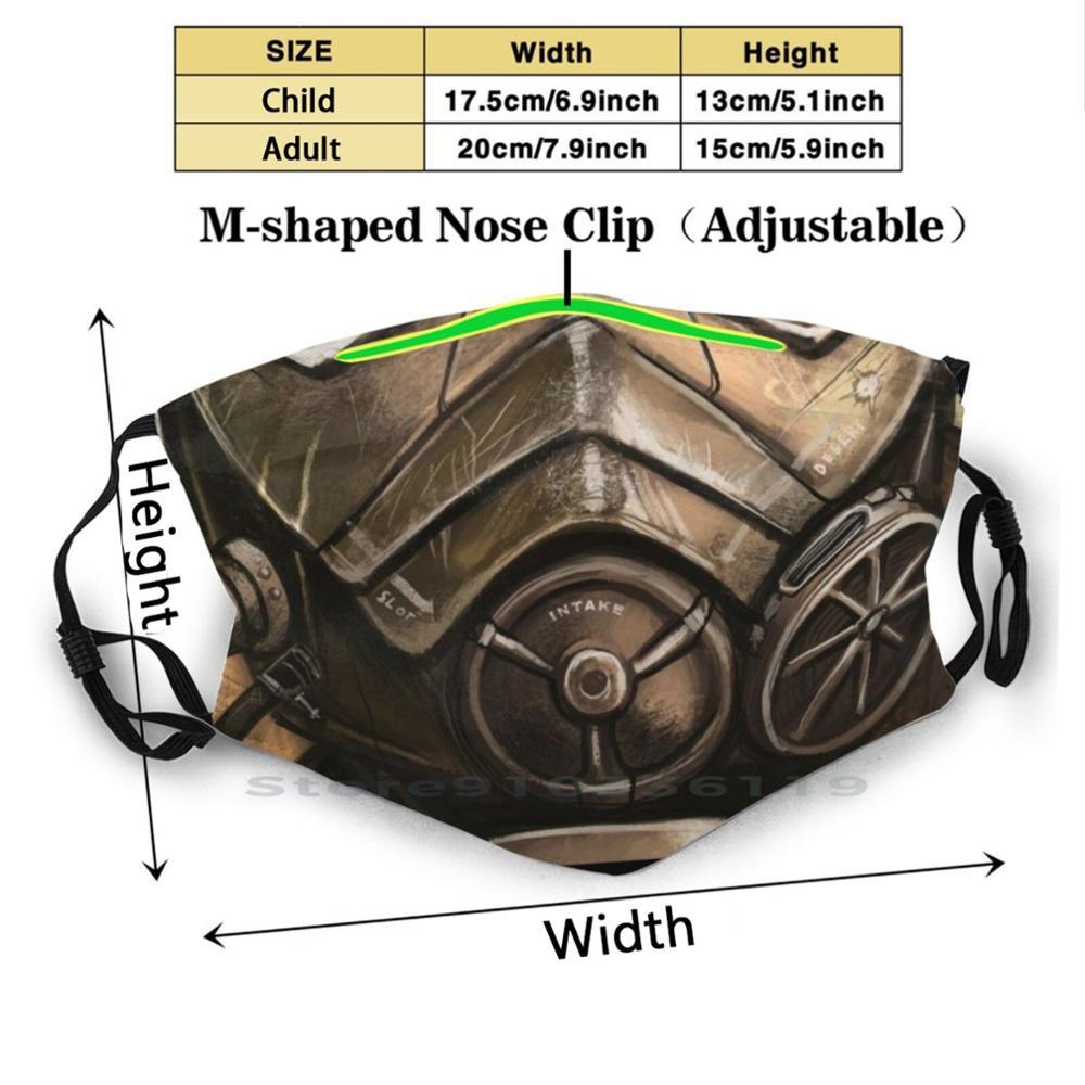 Изображение товара: Маска рейнджера... Маска для взрослых и детей моющаяся смешная маска для лица с фильтром рейнджер шиа