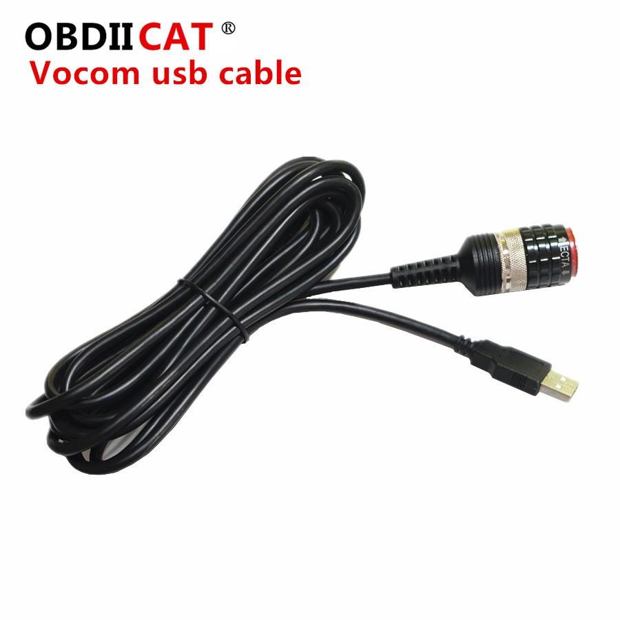 Изображение товара: Новейший USB-кабель Vocom, USB-кабель 88890305 для диагностики Vo-lvo Vocom