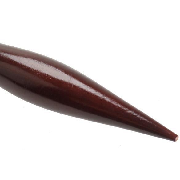 Изображение товара: Портативная расческа для волос, круглая Антистатическая кудрявая щетка, натуральная щетина, деревянная ручка, расческа для укладки волос, щетка для волос