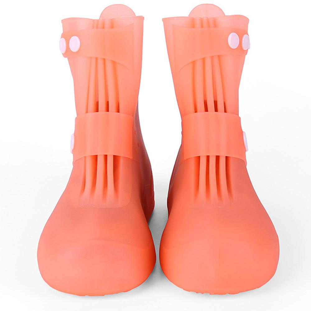 Изображение товара: Водонепроницаемые ботинки унисекс, для женщин, противоскользящие, многоразовые, для дождя
