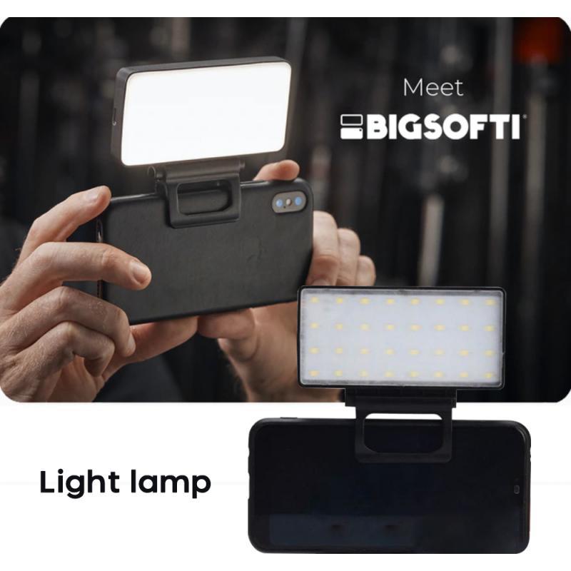 Изображение товара: Мини видео светодиодный светильник портативный заполняющий светильник встроенный аккумулятор для фотостудии и мобильный телефон