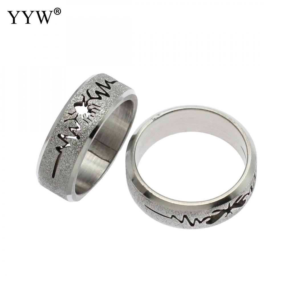 Изображение товара: 36 шт./корт. Серебряное кольцо для пары, свадебные брендовые вращающиеся кольца из нержавеющей стали, кольцо на палец 8 мм, Стильное кольцо Anel в стиле панк для мужчин и женщин