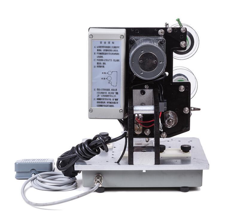 Изображение товара: HP-241B Электрический ленточный кодирующий станок автоматическая печать даты этикетка с тиснением машина для горячего кодирования