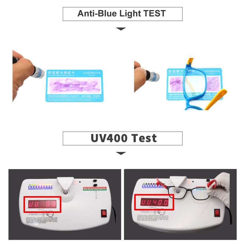 Изображение товара: Модные очки с защитой от сисветильник для детей и мальчиков и девочек, компьютерные прозрачные оптические очки, оправа для очков, уменьшающая напряжение цифровых устройств