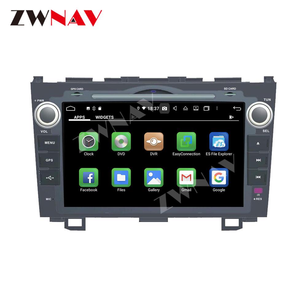 Изображение товара: 128 ГБ Carplay Android 10,0 экран плеер для Honda CRV 2006 2007 2008 2009 2010 2011 2012 GPS авто аудио радио музыка головное устройство