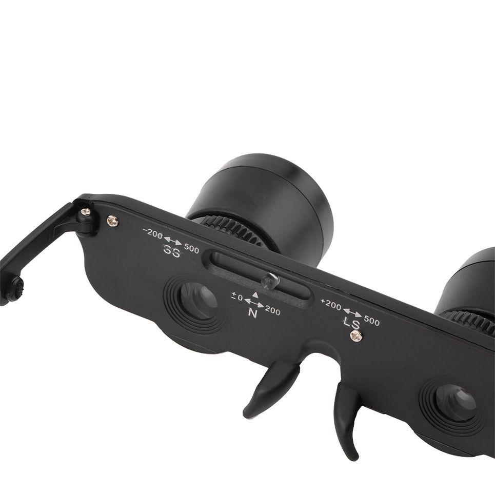 Изображение товара: Очки для рыбалки 3x28, телескопические очки для рыбалки на открытом воздухе, поляризационные очки для рыбалки, телескопические портативные телескопы
