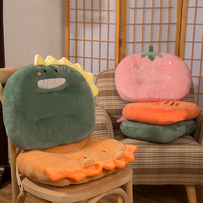 Изображение товара: 3d Fruit Pp Cotton Cushion Penguin Lion Cactus Strawberry Plant Shape Throw Pillow Sofa Bed Office Decorative Chair Cushion