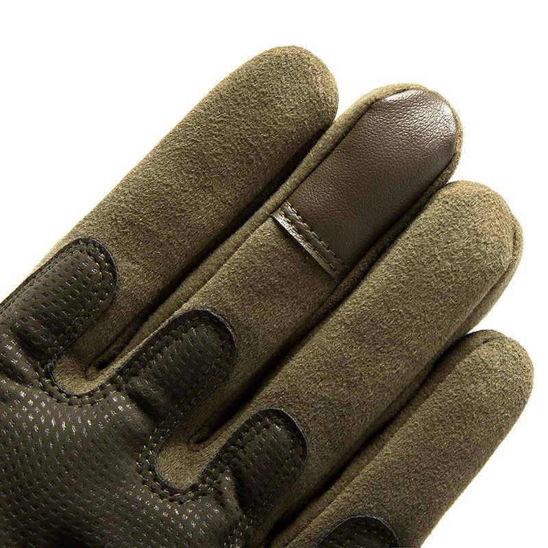 Изображение товара: Осенне-зимние мягкие защитные перчатки с длинными пальцами для сенсорного экрана противоскользящие тактические мужские перчатки для езды z908