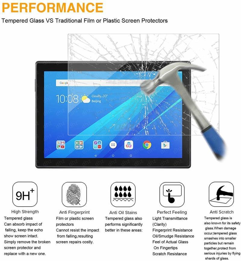 Изображение товара: Закаленное стекло для Lenovo Tab 4 10, Защита экрана для Lenovo Tab 4 10