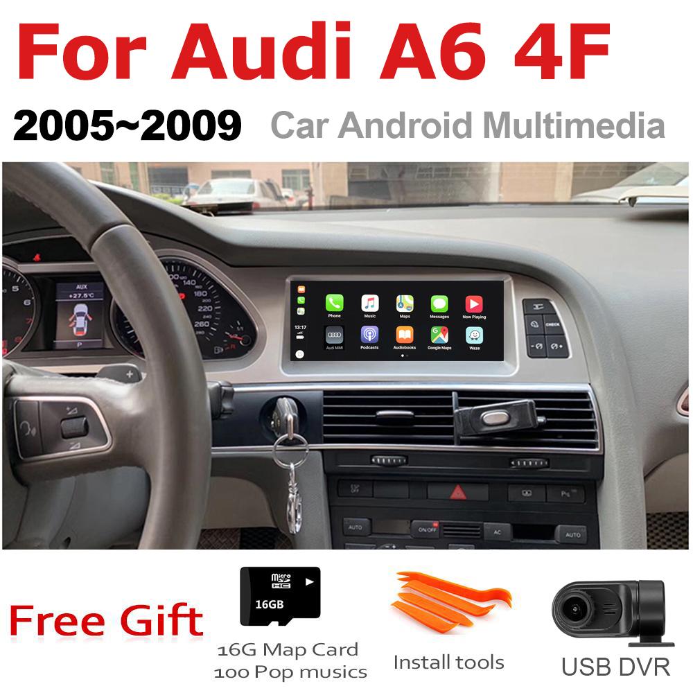 Изображение товара: TBBCTEE автомобильный Android для Audi A6 4F 2005 2006 2007 2008 2009 MMI 2G 3G GPS-навигация Радио Android Авто Hi-Fi мультимедийный плеер