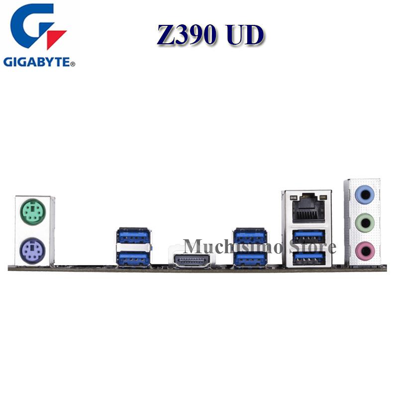 Изображение товара: Материнская плата LGA 1151, Z390, UD, i9 поколение 9, i7, i5, i3, DDR4, 64 ГБ, M.2 PCI-E 3,0, HDMI-совместимая десктопная материнская плата ATX