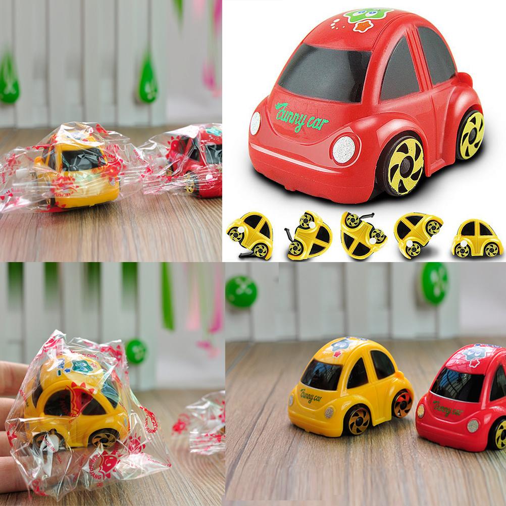 Изображение товара: 1 шт. Модель автомобиля игрушки детские подарки переверните автомобиль Ветер вверх игрушки мини-кувырки игрушка автомобиль-Миниатюрная игрушка