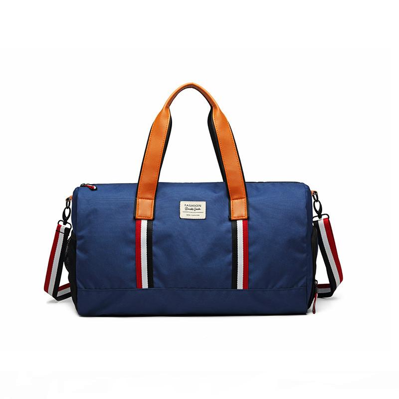 Изображение товара: Портативная сумка для путешествий на открытом воздухе, Спортивная Холщовая Сумка для тренажерного зала, вместительная багажная сумка, вместительная сумка