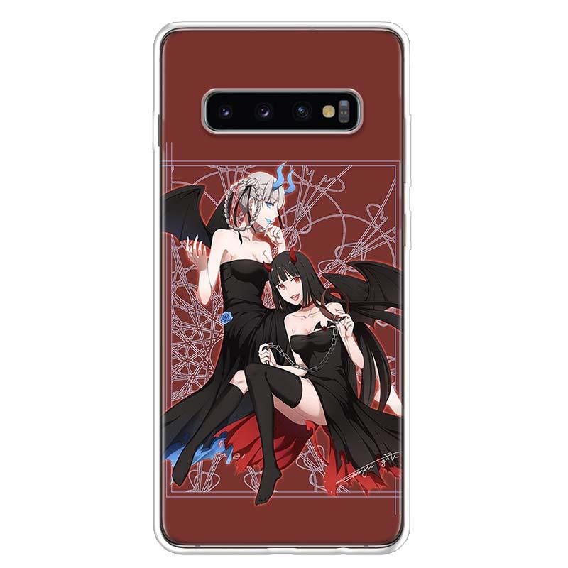 Изображение товара: Чехол для телефона аниме Kakegurui для Samsung Galaxy S20 FE S21 S22 Ultra S10 Lite S9 S8 Plus S7 Edge J4 + художественный чехол