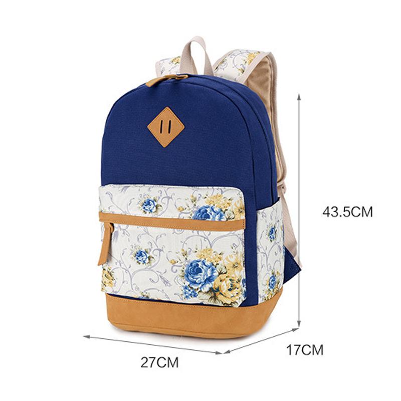 Изображение товара: Модные брезентовые рюкзаки, легкие, вместительные, для ноутбука, для девочек, рюкзак, детские школьные сумки для девочек и мальчиков, рюкзак для путешествий