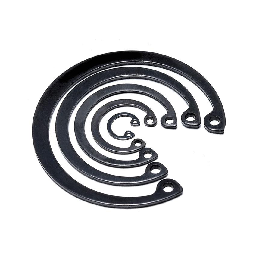 Изображение товара: Внутренние стопорные кольца C-Clip черного цвета различных размеров M8M9M10-M68M70M72