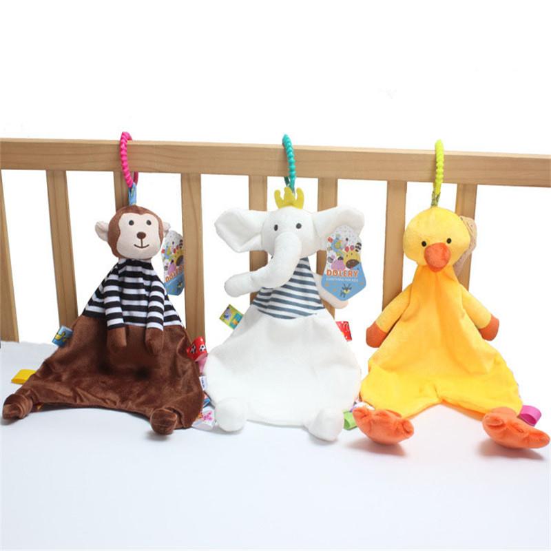Изображение товара: Мультяшный слон Moneky детская кроватка, игрушки, мягкая плюшевая Детская кукла, мобильная кровать, детская кроватка, животное, подвесное кольцо