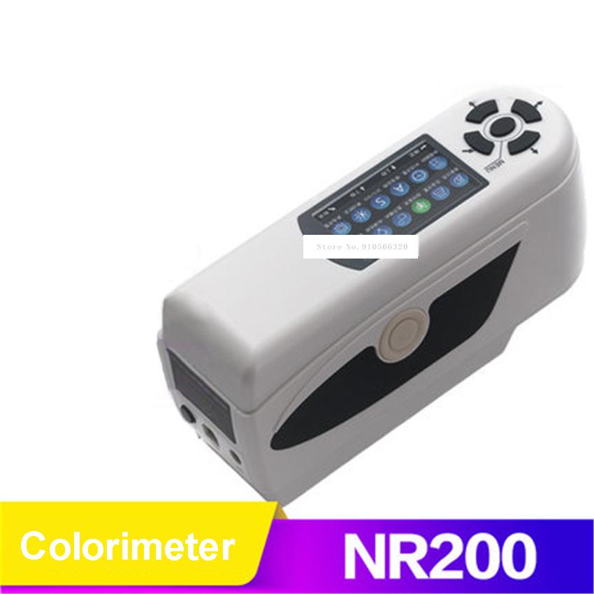 Изображение товара: Портативный ручной цветной измеритель разницы NR200, портативный цветной измеритель, пластиковый металлический цветной спектрофотометр 220 В