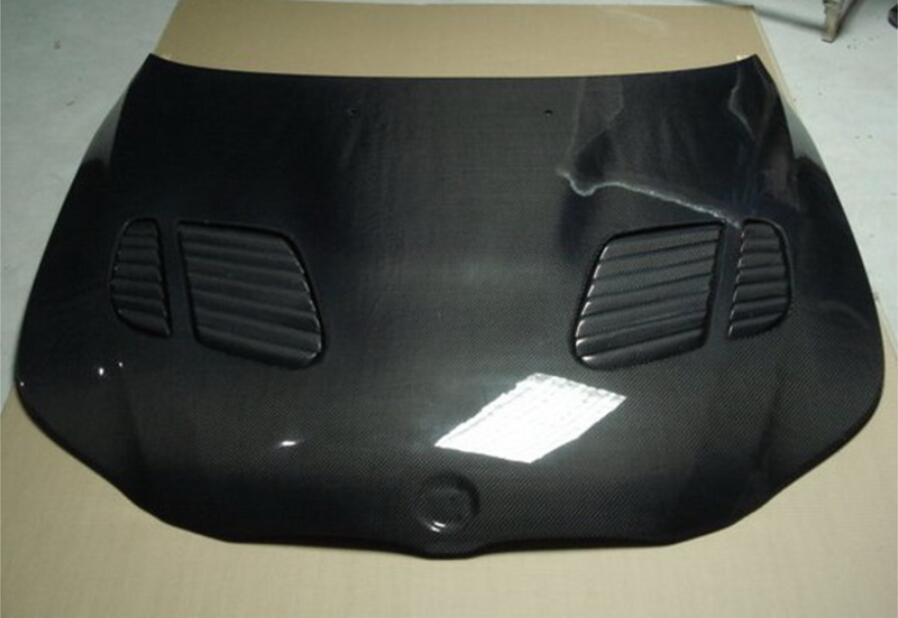 Изображение товара: Крышка вентиляционного отверстия переднего бампера двигателя из углеродного волокна подходит для BMW 5 серии E60 Модифицированная M5 2004-2010