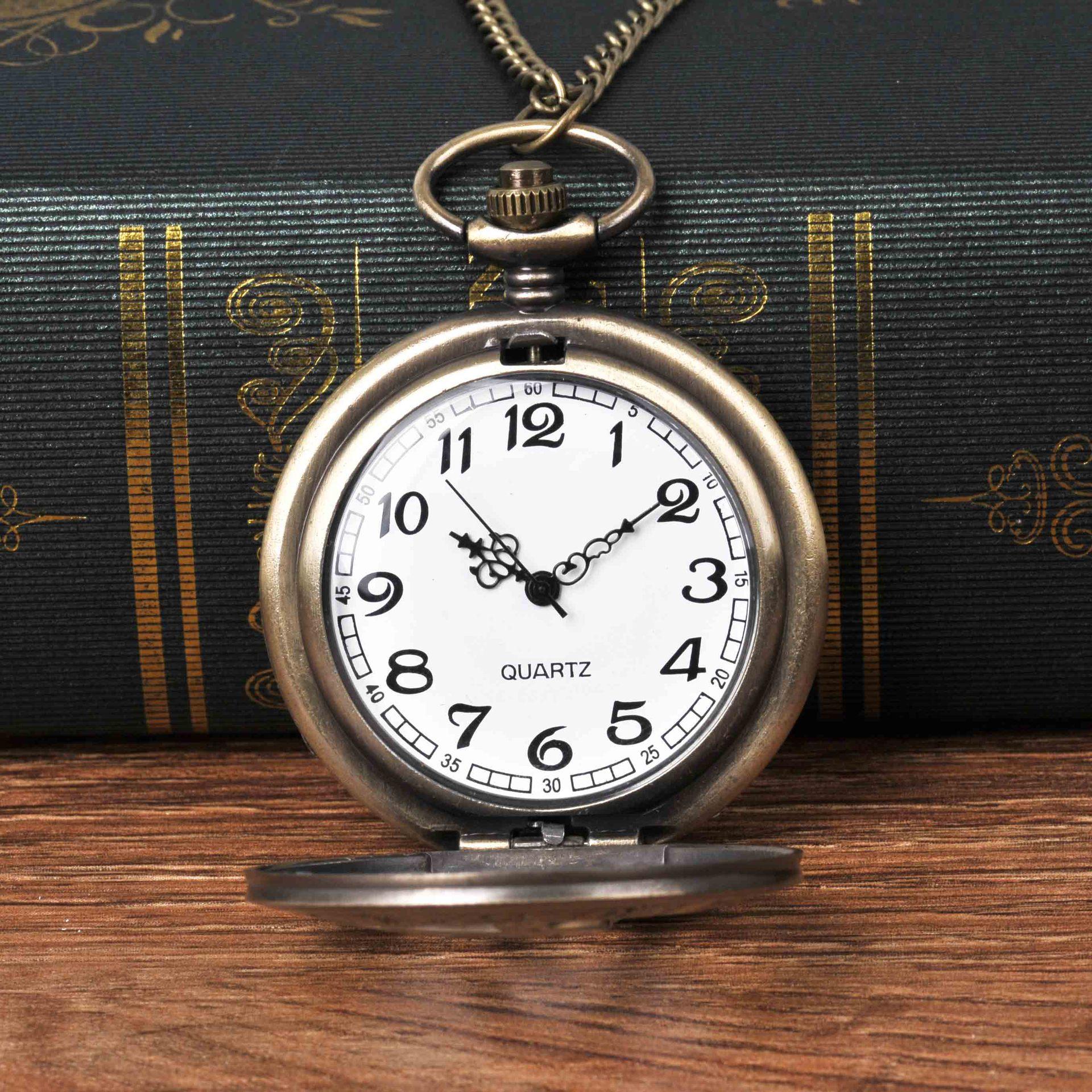 Изображение товара: 1061 большие карманные часы, карманные часы с бронзовым отверстием