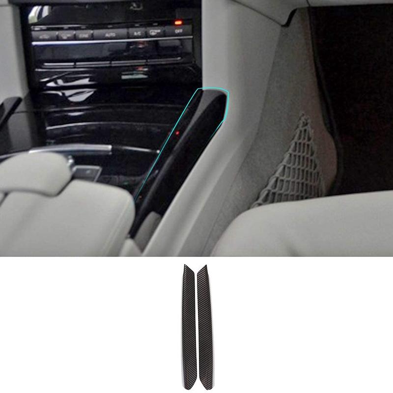 Изображение товара: ABS углеродного волокна стиль автомобиля центральной консоли сторона украшения полосы для Mercedes Benz E Class W212 2010-2015