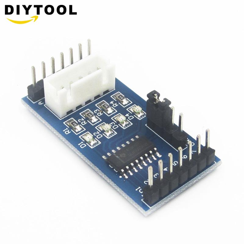 Изображение товара: Драйвер шагового двигателя Доска модуль ULN2003 для 5V 4 фазы 5 линия 28BYJ-48 для Arduino